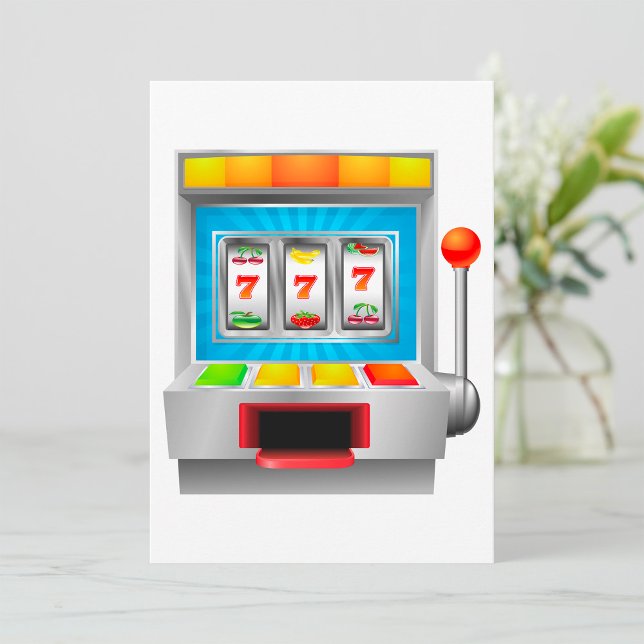 Invitation Machine à sous (Créateur téléchargé)