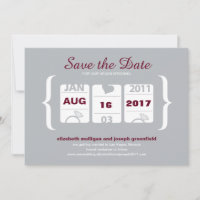 Machine à Sous Save the Date - Mariage