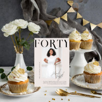 Magazine moderne et élégant | Photo du 40e anniver