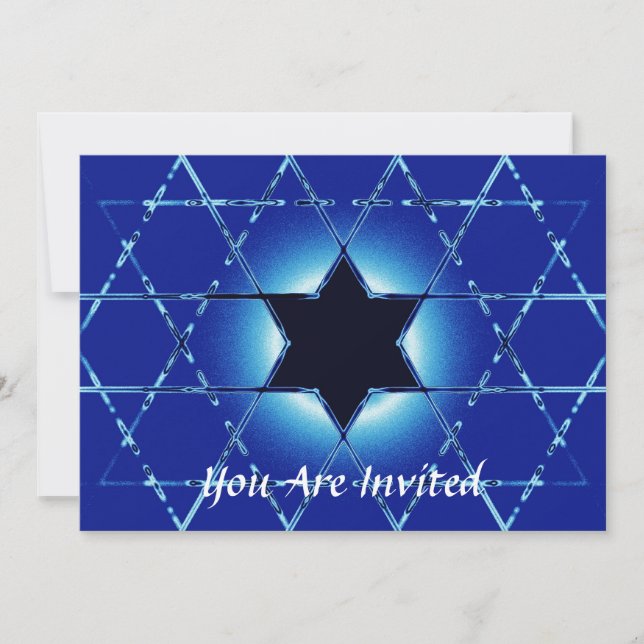 Invitation Magen Gimel Bar/Bat Mitzvah (Devant)
