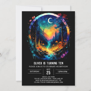 Invitation Magic Adventure Await Grove Birthday