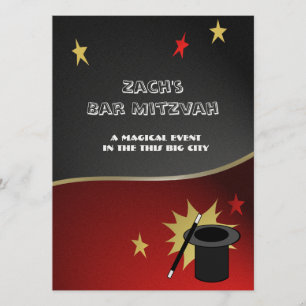 Invitation Magic Mitzvah