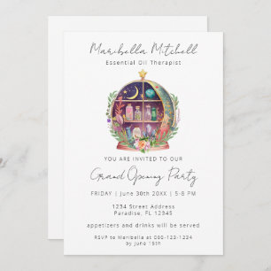 Invitation Magical Essential Oils Apothecary Business Event