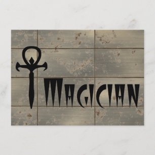 Invitation Magicien