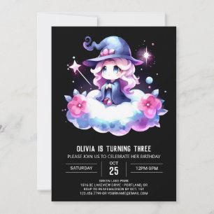 Invitation Magicien majestueux Whimsical Anniversaire