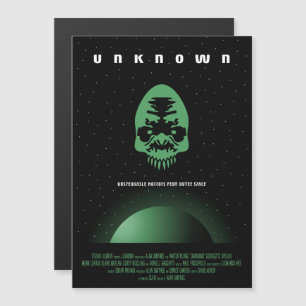 Invitation Magnétique Annonce De Film D'Horreur Sci-Fi, Inconnu