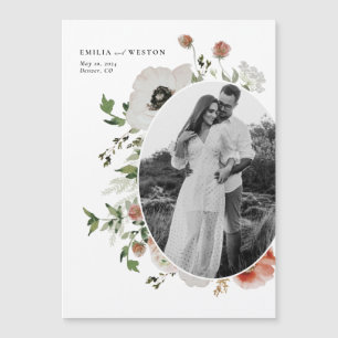 Invitation Magnétique Automne Mariage de automne bohème Enregistrer l'ai