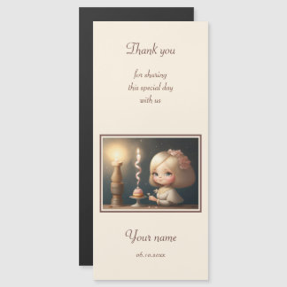 Invitation Magnétique Bonne fille anniversaire 01