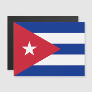 Invitation Magnétique Drapeau cubain, La Havane, Fidel Castro, Che Gueva