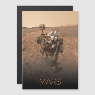 Invitation Magnétique Espace Extérieur, Système Solaire, Planète Mars, C