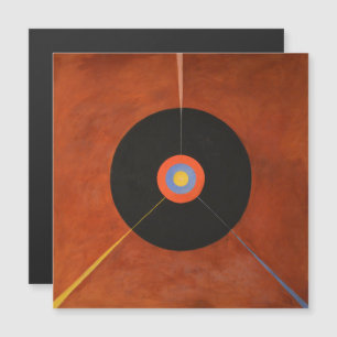 Invitation Magnétique Hilma Af Klint, Le Swan No.18, Art Abstrait