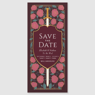 Invitation Magnétique Imaginaire médiéval Sword & Shield Enregistrer la