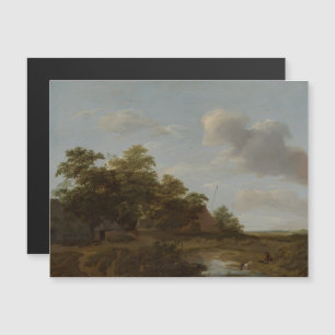 Invitation Magnétique Jan Vermeer van Haarlem, Paysage avec une ferme