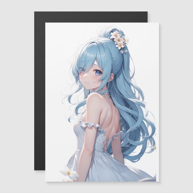 Invitation Magnétique Lan Se Mengjing (Devant / Derrière)