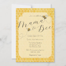 Mama to Bee Baby Shower Fête de Naissance