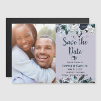 Mariage aux fleurs blanches de la marine chic Sauv