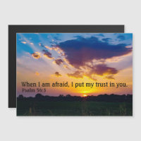 Psaume 56:3 Encouragement biblique