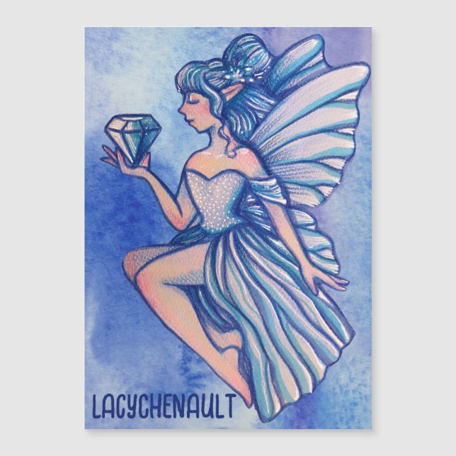 Invitation Magnétique Sapphire Fairy (Devant)