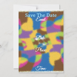 Invitation Magnétique Save The Date Magnetic Card