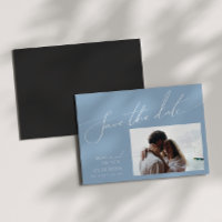 Script Whimsical | Horizontal Bleu Enregistrer La