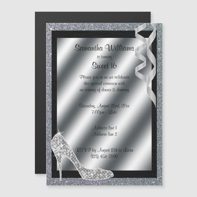 Invitation Magnétique Soins doux 16 (Devant / Derrière)