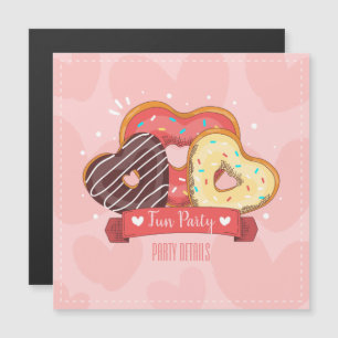 Invitation Magnétique Sweets N'Importe Quel Événement