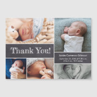 Tableau de bord Photos modernes Baby shower Merci