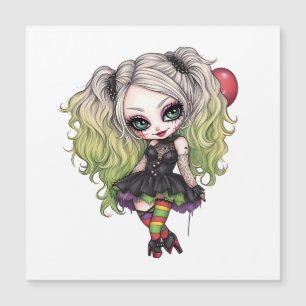 Invitation Magnétique Une collection de designs Halloween pour jolie fil