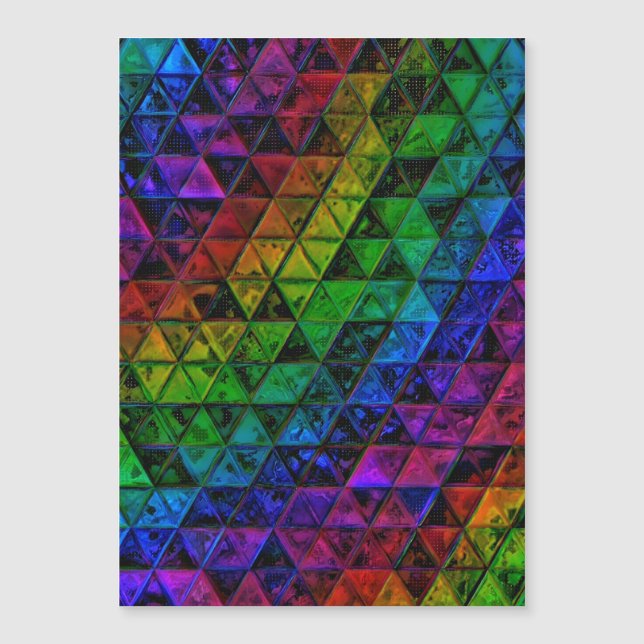 Invitation Magnétique Verre de fierté (Devant)