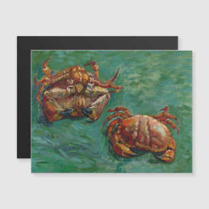 Invitation Magnétique Vincent Van Gogh, deux crabes