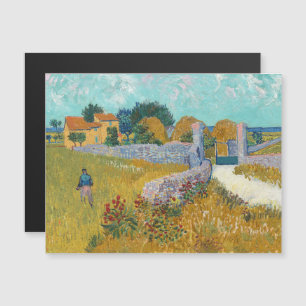 Invitation Magnétique Vincent Van Gogh, Ferme en Provence