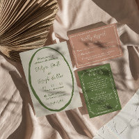 Main dessinée illustrée Mariage unique écrit