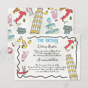 Invitation Main Drake Italien Rome Détails & Infos