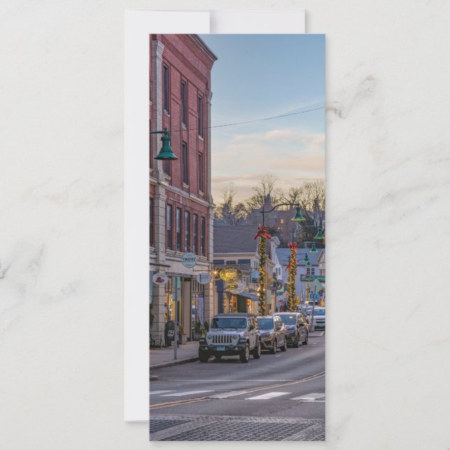 Invitation Main Street à Mystic, Connecticut  (Devant)