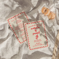 Main Tirée Rétro Unique Quirky Tout En Un Mariage