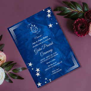 Invitation Maison hindou Réchauffement Griha Pravesh