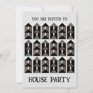 Invitation Maison Moderne Contemporaine Soirée