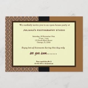 Invitation Maison ouverte Nouvelle entreprise