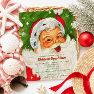 Invitation Maison ouverte pour un Noël vintage avec le Père N