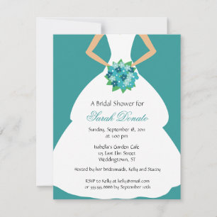 Invitation majestueuse de Fête de la mariée