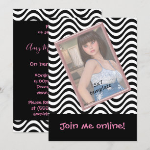 Invitation Making Waves Sweet 16 Live Stream Anniversaire