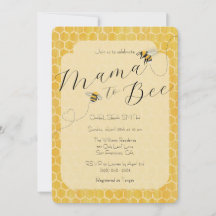 Mama to Bee Baby Shower Fête de Naissance