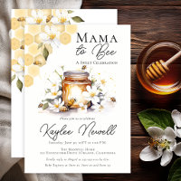 Maman de l'abeille Fête Prénatale de Bébé Honey Be