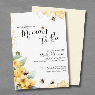 Invitation Maman deviendra Maman Baby Shower