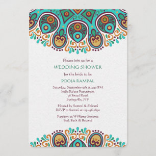 Invitation Mandala Borders