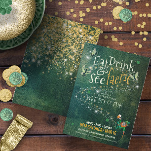 Invitation Manger, boire et voir Féerie ID637