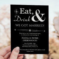 Mangez Boire Nous Nous Sommes Mariés Elopement Déc