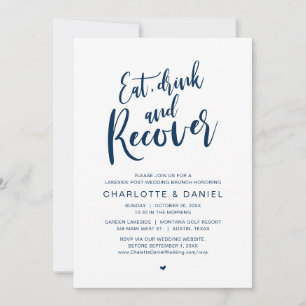 Invitation Mangez, buvez et reprenez, Le matin après le brunc