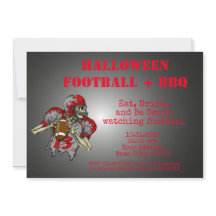 Mangez, buvez et soyez effrayant Halloween BBQ Inv