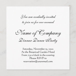Invitation Mangez la boisson et soyez acclamation de Joyeux